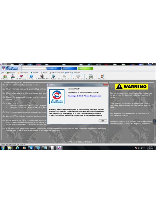 2019 years Universal Allison DOC for PC V2019.3+ activator+DOC data files