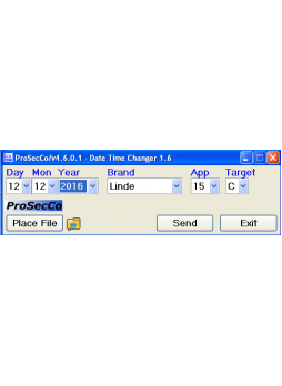 Linde/Jungheinrich/Still/Liebherr/Widos/Valtra/Clark - ProSeCco Date and Time Changer 2014 v1.6