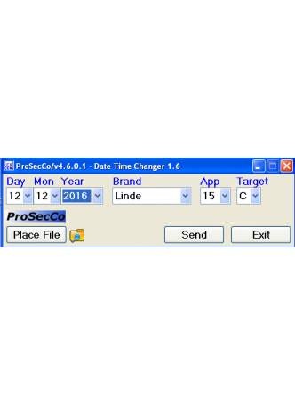 Linde/Jungheinrich/Still/Liebherr/Widos/Valtra/Clark - ProSeCco Date and Time Changer 2014 v1.6