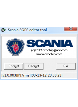 SCANIA SOPS FILE ENCRYPTOR/DECRYPTOR (EDITOR)+keygen	