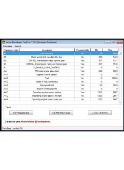 Volvo developer tool work for tech tool 2.X version 