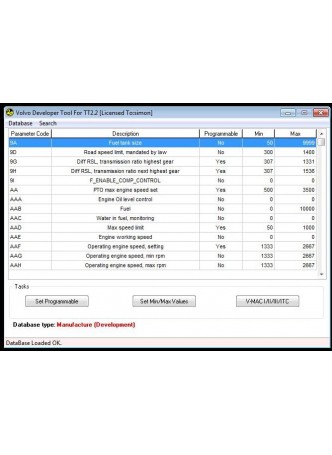 Volvo developer tool work for tech tool 2.X version 